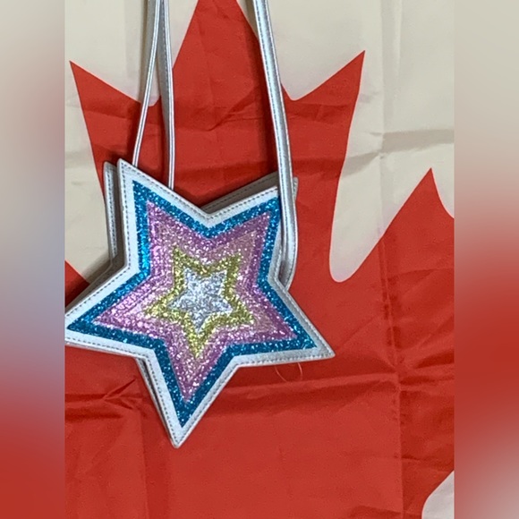 NWT Small Stuff Kids' Ombre Rainbow Star Bag, Multi no tag - Picture 5 of 6